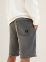 Tom Tailor Denim Šedé pánské džínové kraťasy Tom Tailor Denim