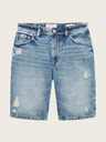 Tom Tailor Denim Světle modré pánské džínové kraťasy Tom Tailor Denim