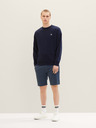 Tom Tailor Denim Tmavě modré pánské kraťasy Tom Tailor Denim