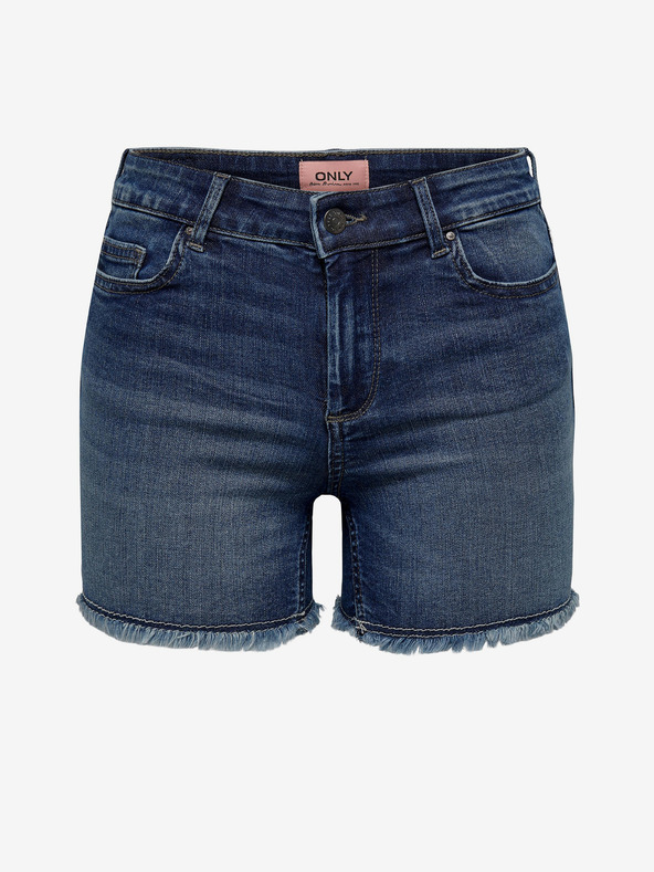 ONLY Tmavě modré dámské džínové kraťasy ONLY Blush