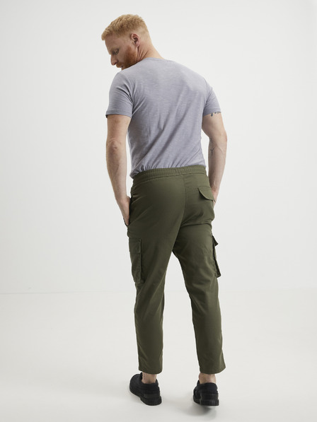 ONLY & SONS Khaki kalhoty s kapsami ONLY & SONS Rod