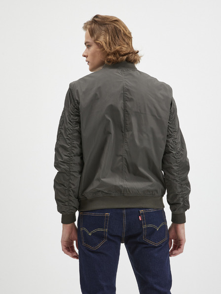 ONLY & SONS Tmavě zelený pánský bomber ONLY & SONS Joshua