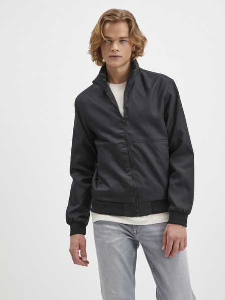 Jack & Jones Černá pánská lehká bunda Jack & Jones Jax