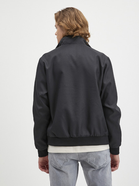 Jack & Jones Černá pánská lehká bunda Jack & Jones Jax