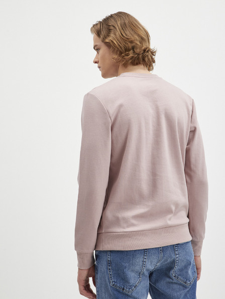 Jack & Jones Starorůžová pánská mikina Jack & Jones Loui