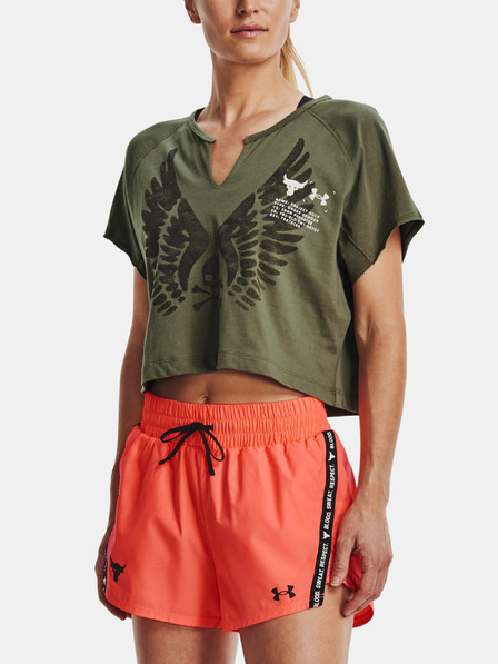 Under Armour Dámské tričko Under Armour UA Projct Rock Wings SSV