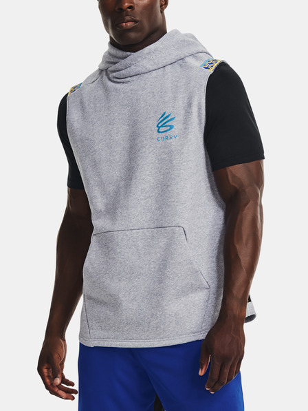 Under Armour Pánská mikina Under Armour CURRY FLEECE SLVLS HOODY