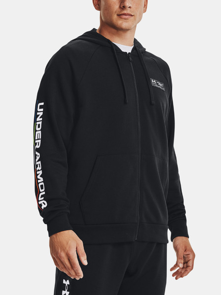 Under Armour Pánská mikina Under Armour UA Rival Fleece Chroma FZ HD