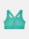 Under Armour Dámská podprsenka Under Armour UA Crossback Mid Hthr