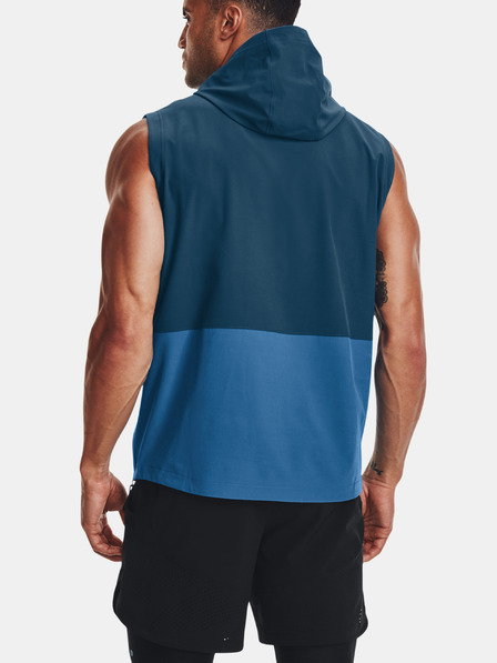 Under Armour Pánská mikina Under Armour UA Rush Woven SL Hoodie