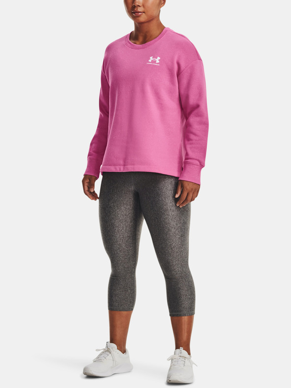 Under Armour Dámská mikina Under Armour Rival Fleece Oversize Crew