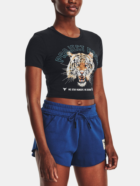 Under Armour Dámské tričko Under Armour Pjt Rck Stay Hungry Crop SS
