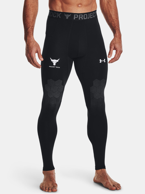 Under Armour Pánské legíny Under Armour UA Pjt Rock ArmourPrint Lgs