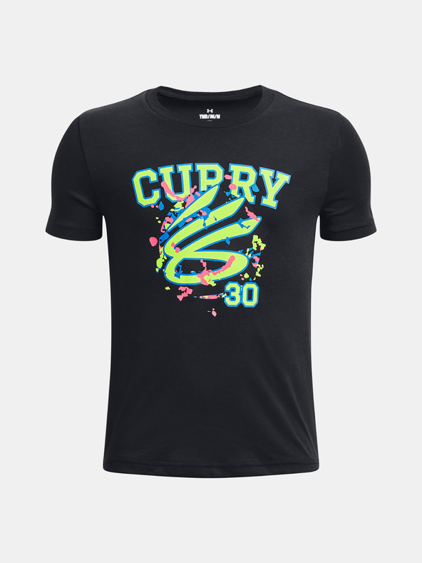 Under Armour Chlapecké tričko Under Armour UA CURRY LOGO SS