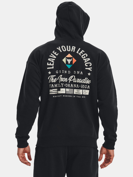 Under Armour Pánská mikina Under Armour Pjt Rck HW Terry FZ Fam