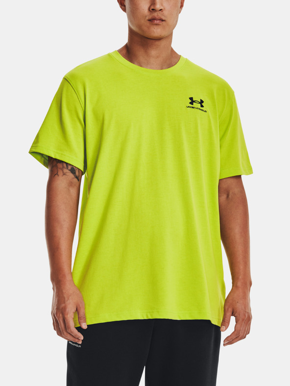 Under Armour Pánské tričko Under Armour UA LOGO EMB HEAVYWEIGHT SS