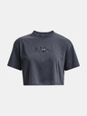 Under Armour Dámské tričko Under Armour UA BRANDED LOGO CROP SS