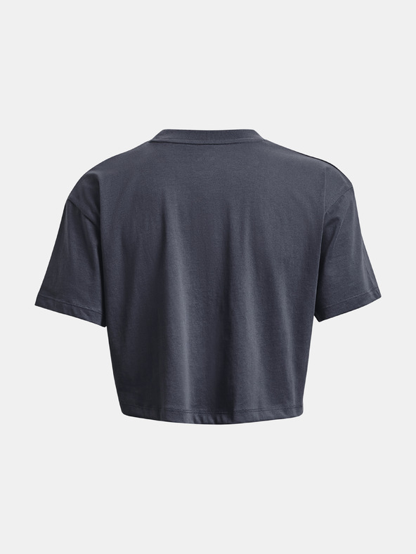 Under Armour Dámské tričko Under Armour UA BRANDED LOGO CROP SS