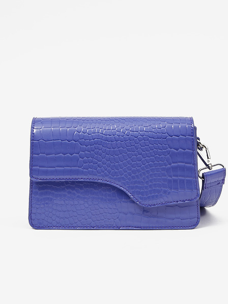 Pieces Světle fialová dámská crossbody kabelka s krokodýlím vzorem Pieces Bunna