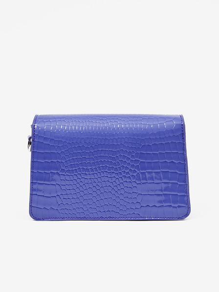 Pieces Světle fialová dámská crossbody kabelka s krokodýlím vzorem Pieces Bunna
