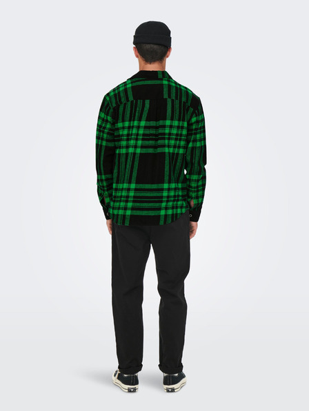 ONLY & SONS Černé pánské chino kalhoty ONLY & SONS Kent