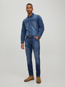 Jack & Jones Modré pánské slim fit džíny Jack & Jones Glenn