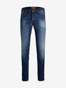 Jack & Jones Modré pánské slim fit džíny Jack & Jones Glenn
