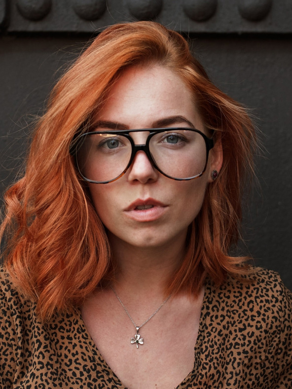 VEYREY Hnědé brýle blokující modré světlo VeyRey Guntram