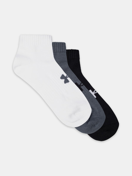 Under Armour Unisexové ponožky Under Armour UA Core Low Cut (3 páry)