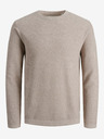 Jack & Jones Béžový svetr Jack & Jones Gustav