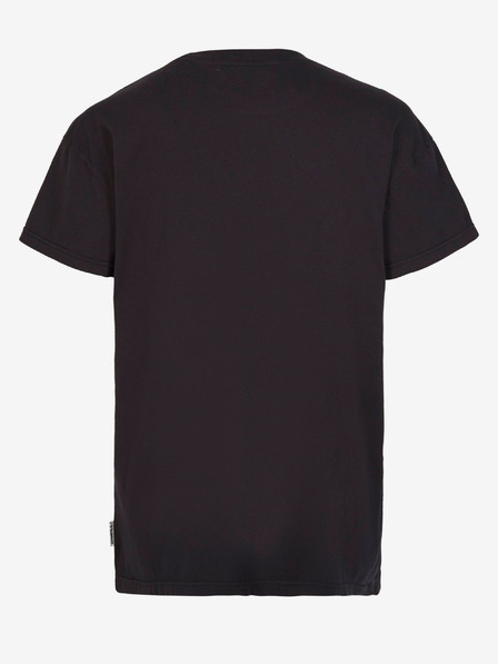 O'Neill Černé dámské tričko s potiskem O'Neill CONNECTIVE GRAPHIC LONG TSHIRT