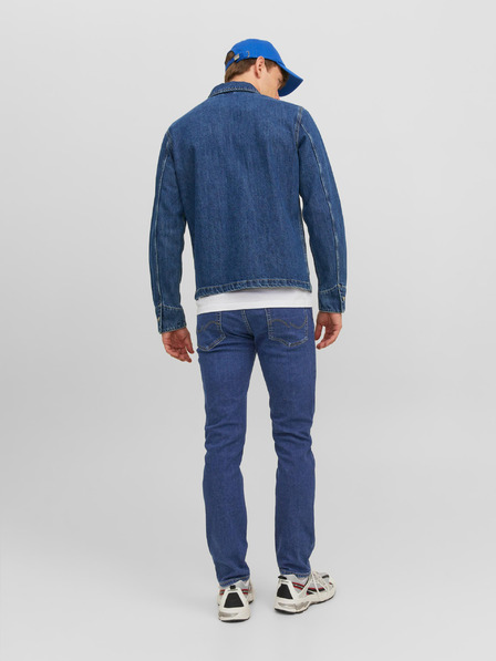 Jack & Jones Modré pánské slim fit džíny Jack & Jones Tim