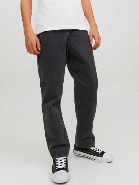 Jack & Jones Černé klučičí džíny Jack & Jones Chris
