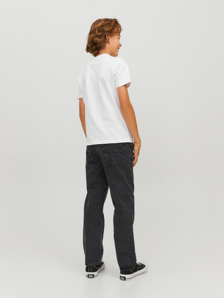 Jack & Jones Černé klučičí džíny Jack & Jones Chris