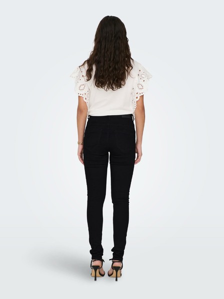 Jacqueline de Yong Černé dámské skinny fit džíny JDY Vega