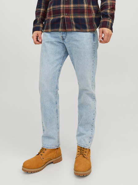 Jack & Jones Světle modré pánské straight fit džíny Jack & Jones Chris