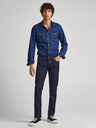 Pepe Jeans Tmavě modré pánské slim fit džíny Pepe Jeans Hatch