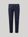 Pepe Jeans Tmavě modré pánské slim fit džíny Pepe Jeans Hatch