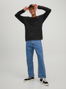 Jack & Jones Modré pánské široké džíny Jack & Jones Eddie