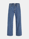 Jack & Jones Modré pánské široké džíny Jack & Jones Eddie