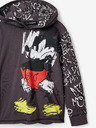 Desigual Šedá klučičí mikina s kapucí Desigual Austin Mickey