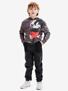 Desigual Šedá klučičí mikina s kapucí Desigual Austin Mickey