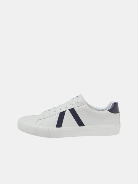 Jack & Jones Bílé pánské tenisky Jack & Jones Freeman