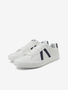 Jack & Jones Bílé pánské tenisky Jack & Jones Freeman