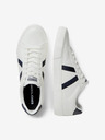 Jack & Jones Bílé pánské tenisky Jack & Jones Freeman