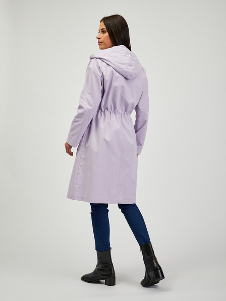 Orsay Světle fialová dámská parka ORSAY