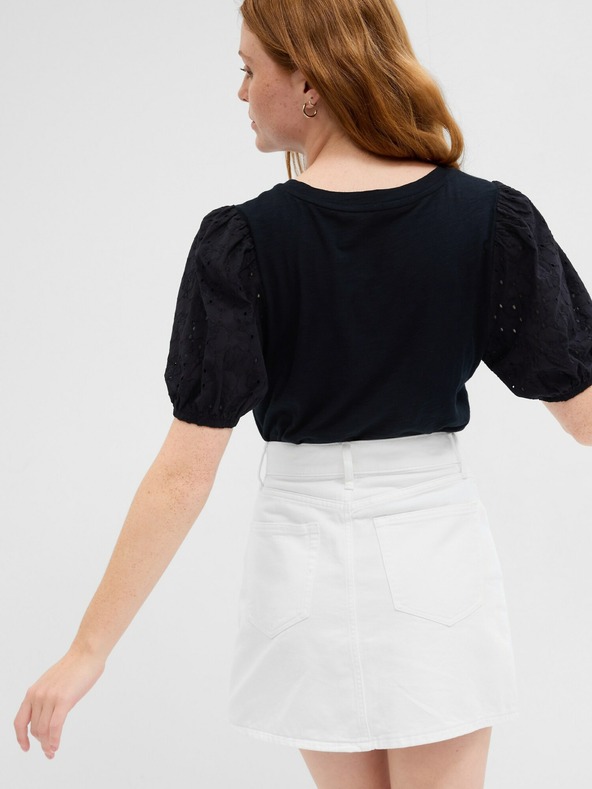 GAP Tričko s krajkovými rukávy GAP