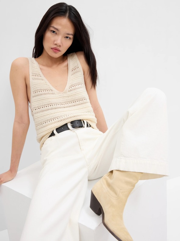 GAP Háčkovaný tílkový top GAP