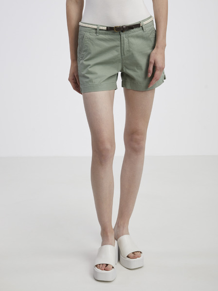 CAMAIEU Khaki dámské kraťasy CAMAIEU