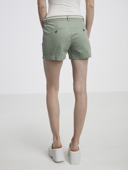 CAMAIEU Khaki dámské kraťasy CAMAIEU